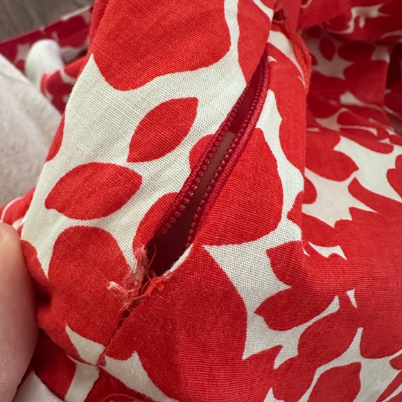 Boden - Red and white dress - Picture 6 of 6